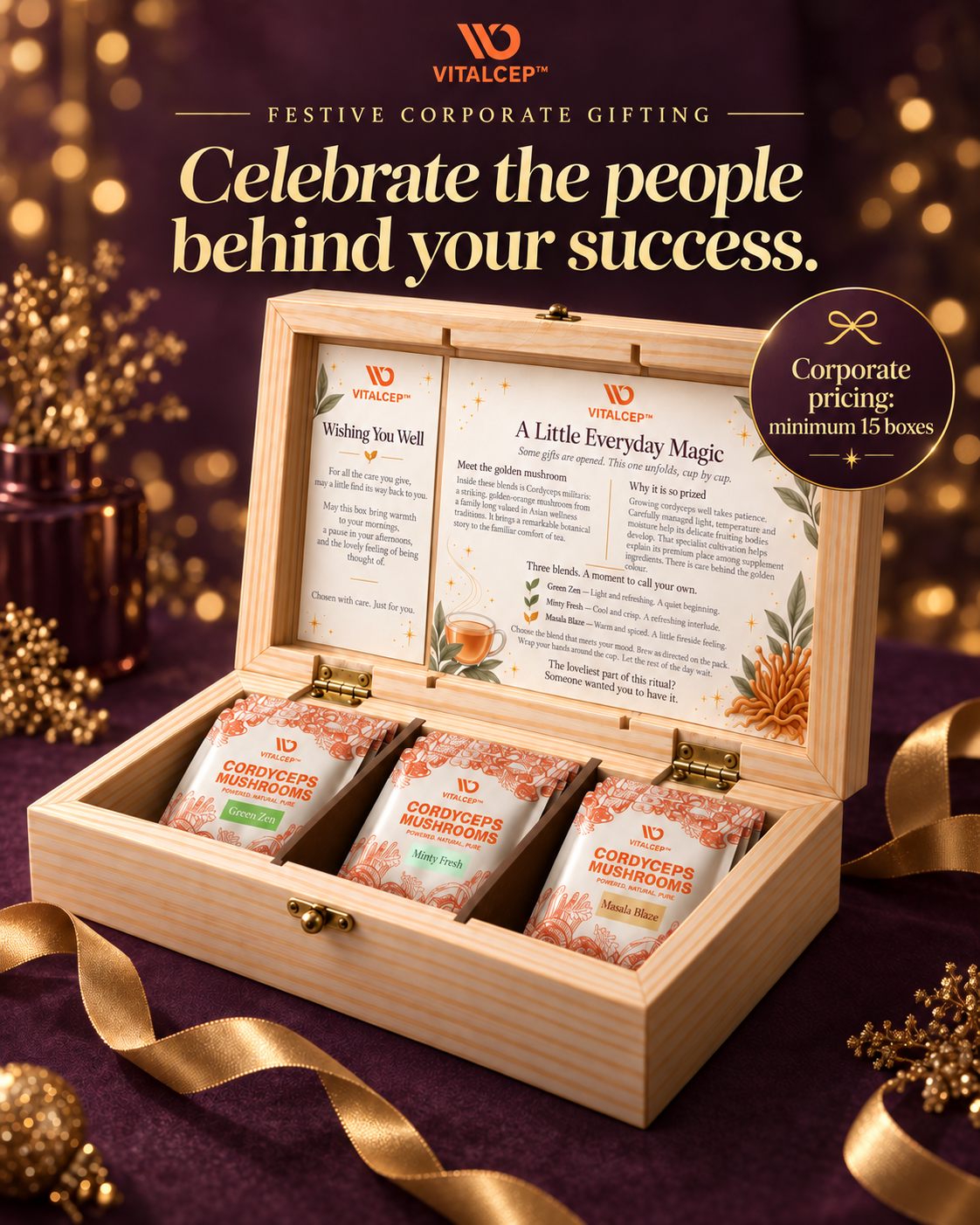 Vitalcep Tea Infusion Gift Box