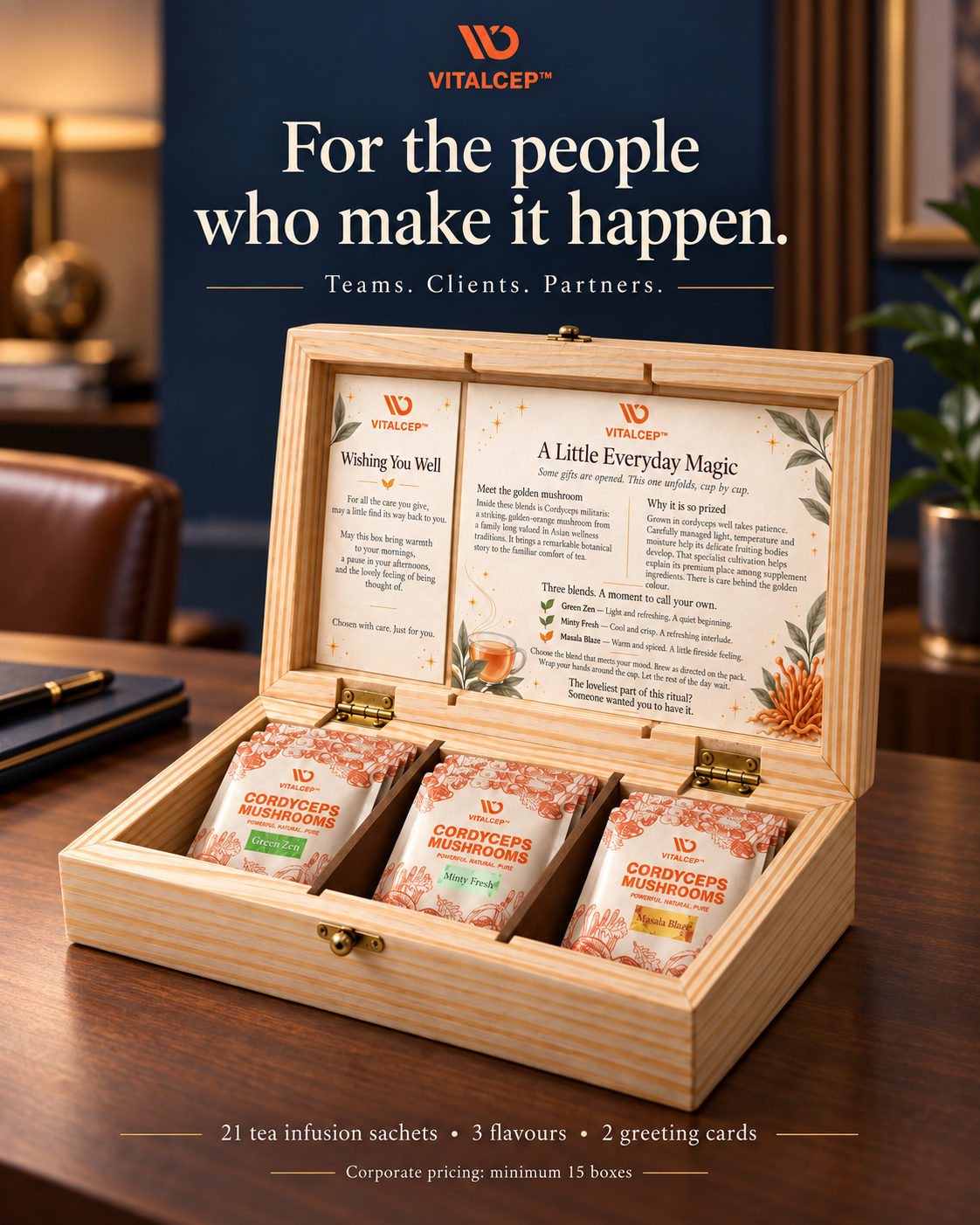 Vitalcep Tea Infusion Gift Box