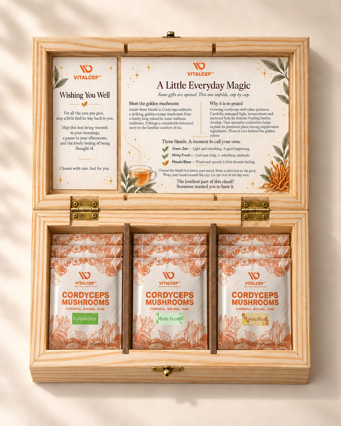 Vitalcep Tea Infusion Gift Box