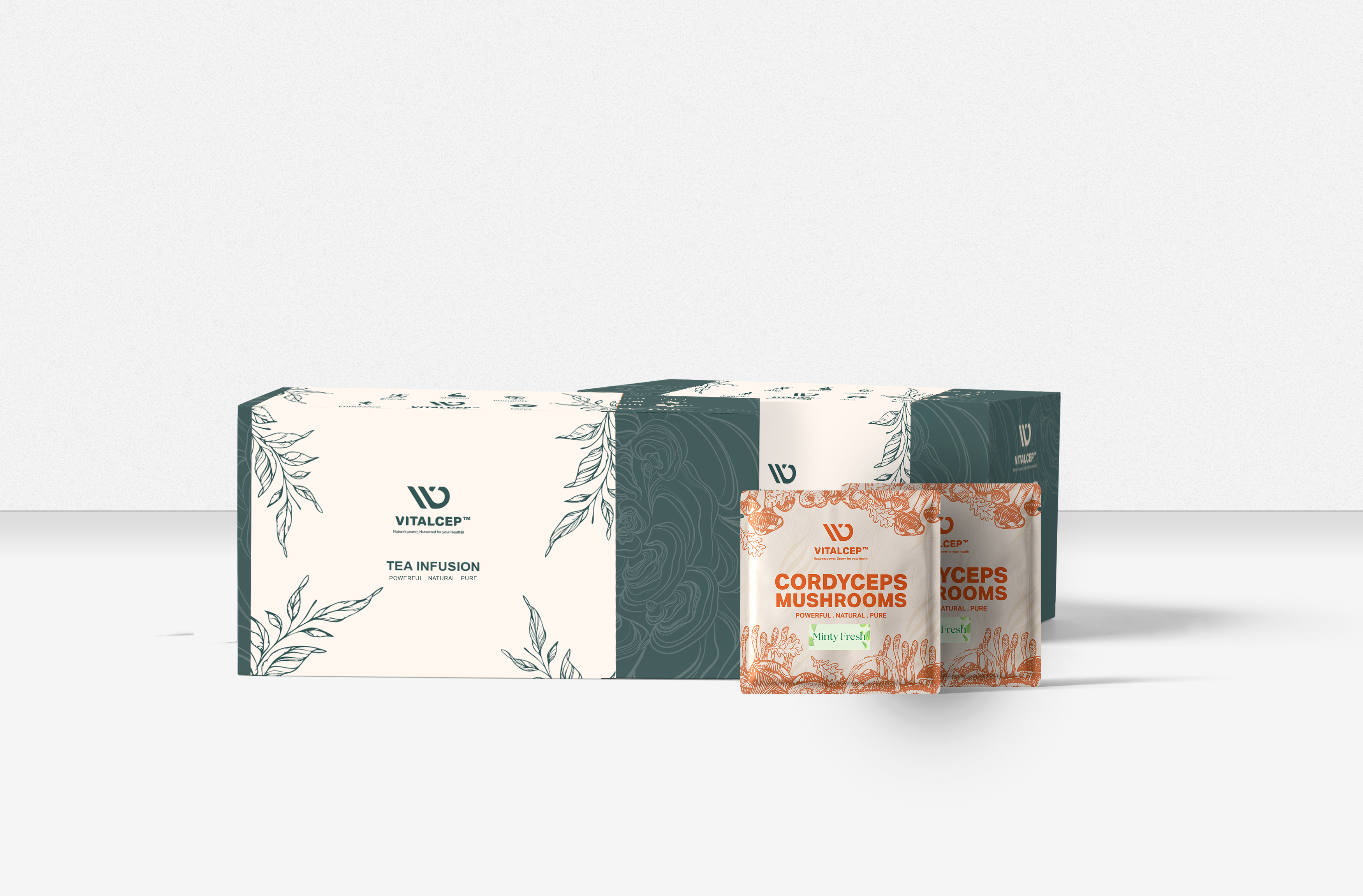 Minty Fresh - mint green tea (pack of 25)